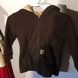 Carhartt zip up hoodie